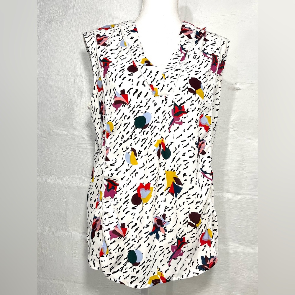 HALOGEN SLEEVELESS PULLOVER TOP (185)
